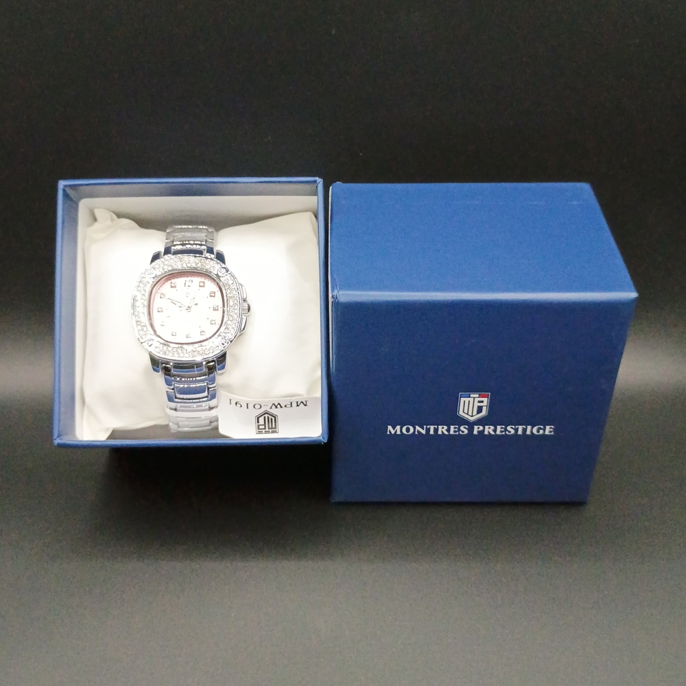 Montres Prestige X Invicta women's watch in steel with a pink dial and gemstone - Picture 4 of 5